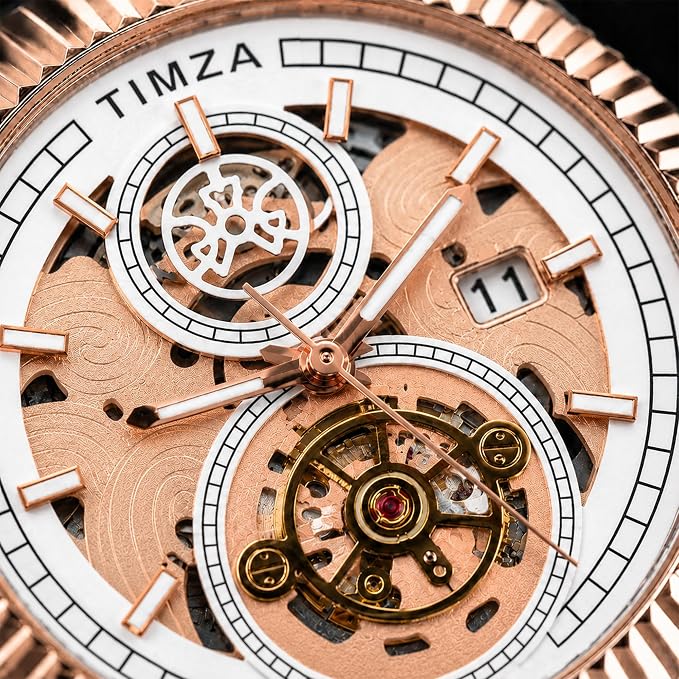 Watch for Man, Analog Wrist Watch with Stainless Steel Strap