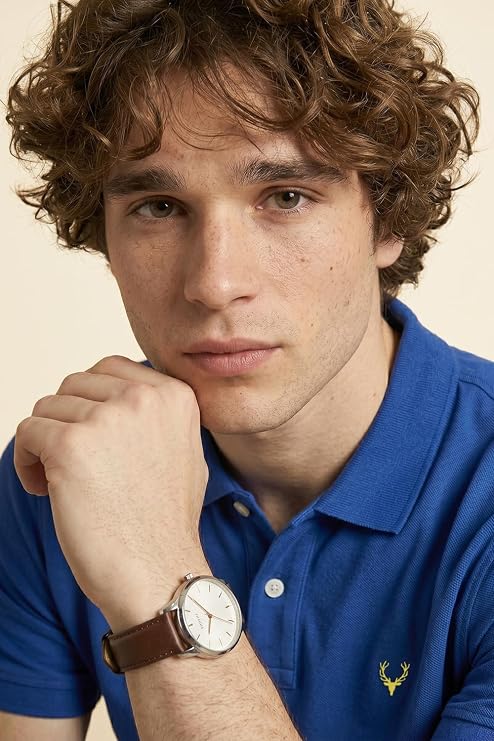 Allen Solly Men’s Polo T‑Shirt | Comfortable Rich Cotton Blend, Band Collar, Regular Fit | Stylish & Premium All Day Wear